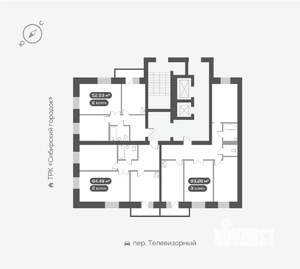 3-к квартира, вторичка, 83м2, 4/16 этаж