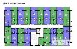 Студия квартира, строящийся дом, 28м2, 8/9 этаж