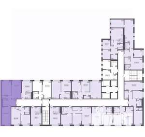3-к квартира, вторичка, 67м2, 6/17 этаж
