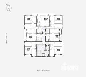 2-к квартира, вторичка, 55м2, 3/17 этаж