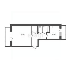 1-к квартира, вторичка, 37м2, 3/9 этаж