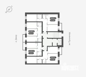 2-к квартира, вторичка, 70м2, 6/16 этаж