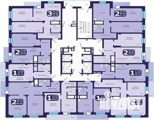 2-к квартира, вторичка, 57м2, 12/25 этаж