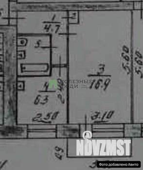 1-к квартира, вторичка, 31м2, 2/5 этаж