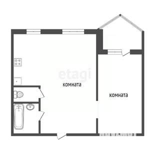 2-к квартира, вторичка, 52м2, 3/9 этаж