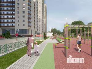 1-к квартира, строящийся дом, 49м2, 21/25 этаж