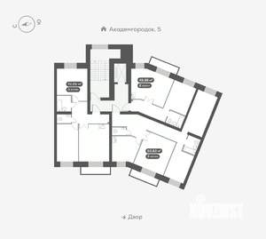 3-к квартира, вторичка, 93м2, 4/15 этаж