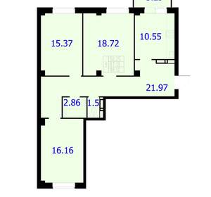 3-к квартира, вторичка, 88м2, 4/9 этаж