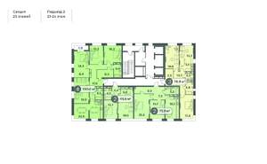 4-к квартира, строящийся дом, 130м2, 21/25 этаж