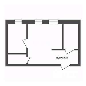2-к квартира, вторичка, 42м2, 5/5 этаж