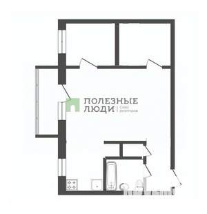 2-к квартира, вторичка, 47м2, 4/5 этаж