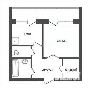 1-к квартира, вторичка, 37м2, 10/10 этаж