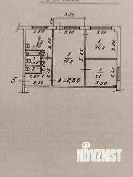 3-к квартира, вторичка, 50м2, 3/5 этаж