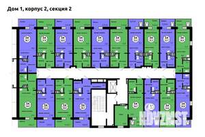 Студия квартира, строящийся дом, 27м2, 2/9 этаж