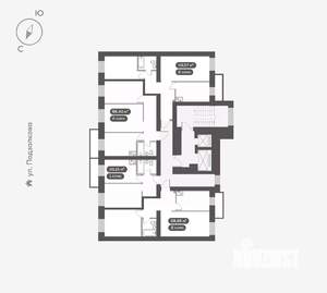 2-к квартира, вторичка, 58м2, 8/16 этаж