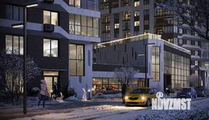 2-к квартира, строящийся дом, 57м2, 21/24 этаж