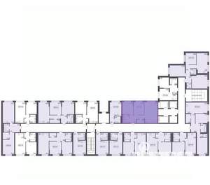 3-к квартира, вторичка, 57м2, 13/17 этаж