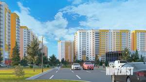 2-к квартира, строящийся дом, 59м2, 11/17 этаж