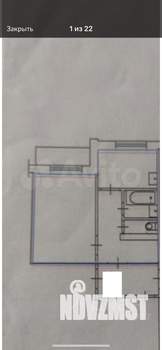 1-к квартира, вторичка, 32м2, 1/9 этаж