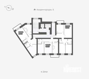 3-к квартира, вторичка, 77м2, 15/15 этаж