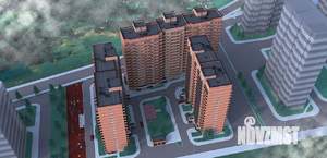 1-к квартира, строящийся дом, 36м2, 3/19 этаж