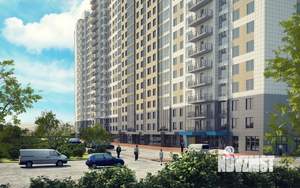 3-к квартира, строящийся дом, 60м2, 1/9 этаж