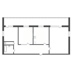3-к квартира, вторичка, 70м2, 11/14 этаж