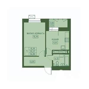 Фото квартиры на продажу (1)