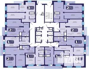 2-к квартира, вторичка, 60м2, 10/25 этаж