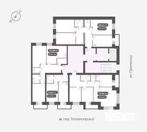 3-к квартира, вторичка, 80м2, 2/16 этаж