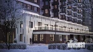 1-к квартира, строящийся дом, 49м2, 3/24 этаж