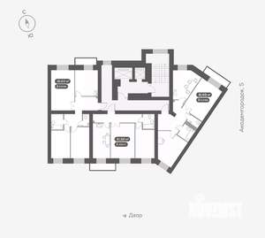 3-к квартира, вторичка, 77м2, 14/15 этаж