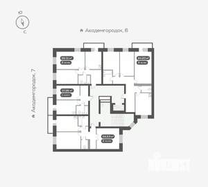 3-к квартира, вторичка, 94м2, 8/14 этаж