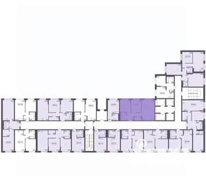 3-к квартира, вторичка, 57м2, 12/17 этаж