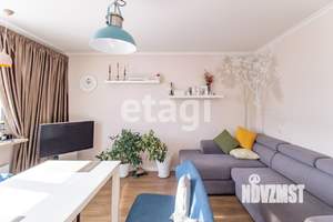 2-к квартира, строящийся дом, 58м2, 17/18 этаж