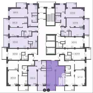 1-к квартира, вторичка, 39м2, 3/17 этаж