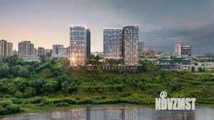 2-к квартира, строящийся дом, 55м2, 10/24 этаж