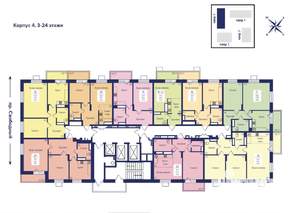 2-к квартира, сданный дом, 50м2, 4/24 этаж