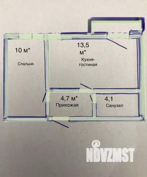 Студия квартира, вторичка, 33м2, 5/8 этаж