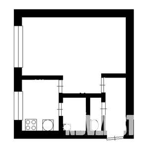 1-к квартира, вторичка, 31м2, 5/5 этаж