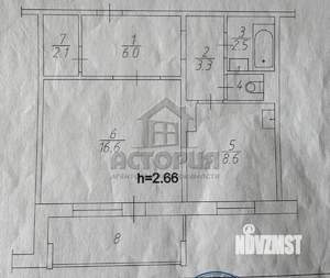 1-к квартира, вторичка, 40м2, 8/14 этаж