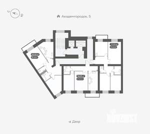 2-к квартира, вторичка, 69м2, 11/15 этаж