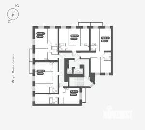 2-к квартира, вторичка, 56м2, 3/16 этаж