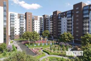 1-к квартира, строящийся дом, 41м2, 5/9 этаж