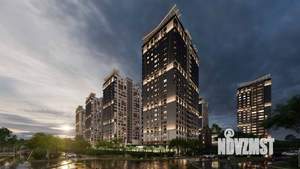 2-к квартира, строящийся дом, 54м2, 7/23 этаж