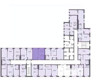 2-к квартира, вторичка, 37м2, 9/17 этаж