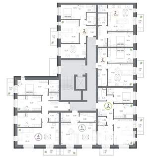 4-к квартира, вторичка, 102м2, 7/8 этаж