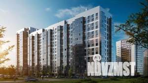 1-к квартира, строящийся дом, 40м2, 13/19 этаж