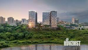 1-к квартира, строящийся дом, 41м2, 8/24 этаж