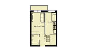 1-к квартира, вторичка, 43м2, 2/10 этаж